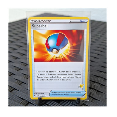 Pokémon TCG Trainer-Item Karte Superball 164/202