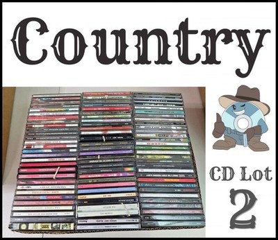 Buy 5 Get 6th FREE Country CD Lot #2 - You Pick Add To Cart - Clearance