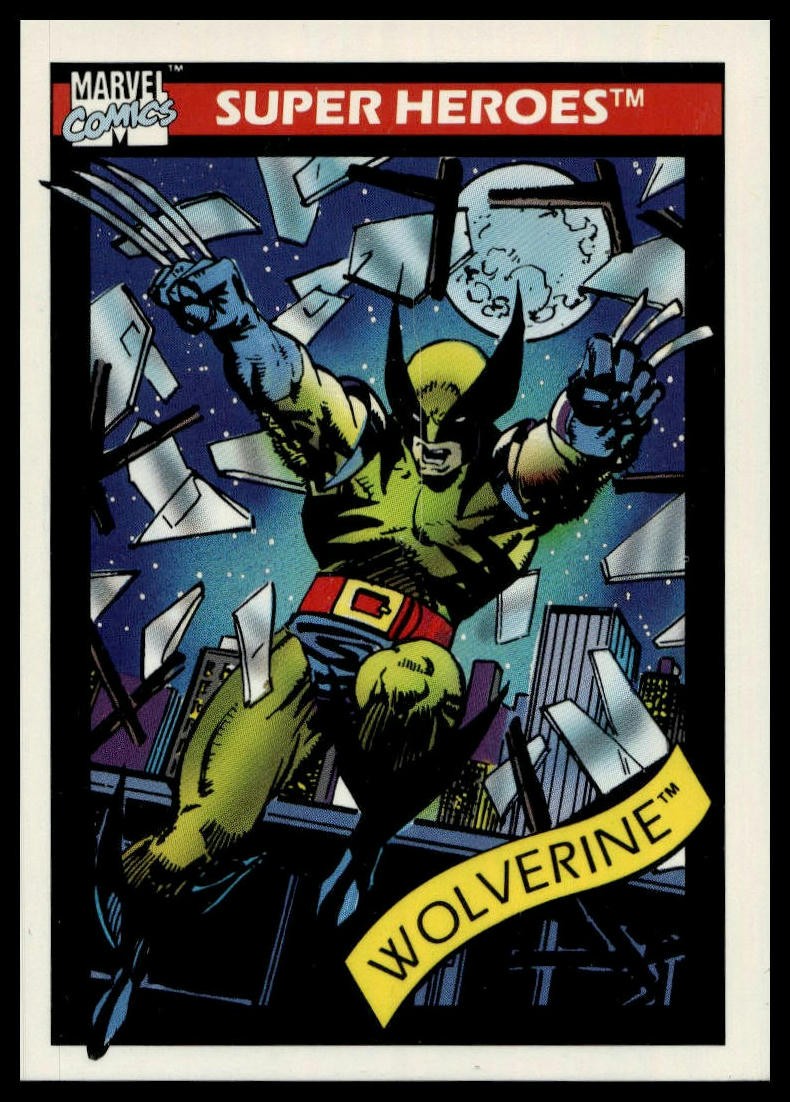 1990 Impel Marvel Universe #23 Wolverine