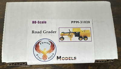 Phoenix Precision Models HO Scale #PPM-31020 Road Grader 3D Resin Unpainted CC