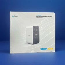 ieGeek Outdoor Wireless 2K Battery-powered WiFi Security Camera with solar panel