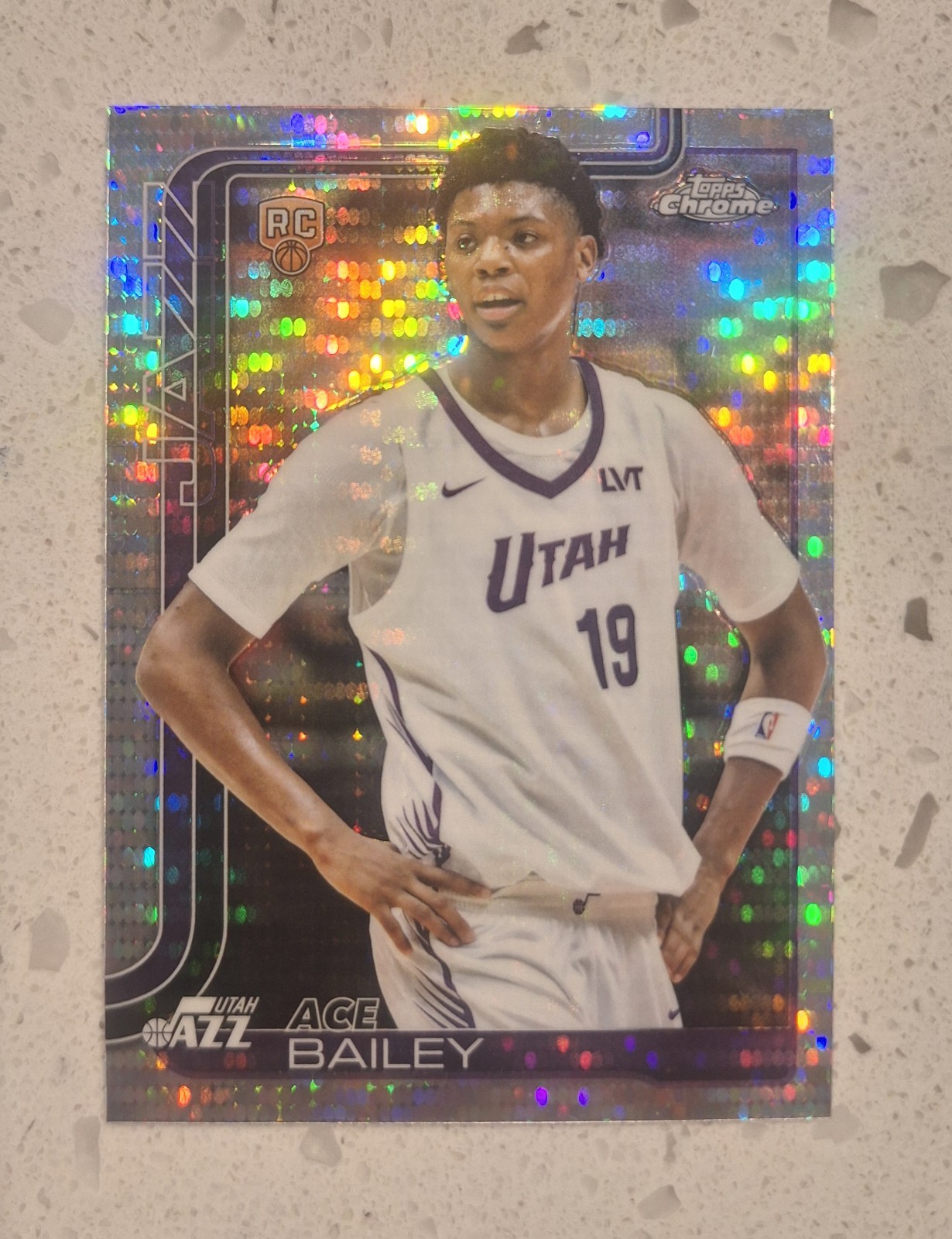 2025-26 Topps Chrome Pulsar Refractor #255 Ace Bailey RC Rookie Card 