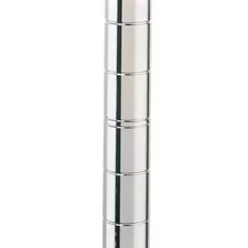 Metro 74P-4 Ind Wr Shlfpst, 74 5/8Inx1in, Splt Slv, Pk4