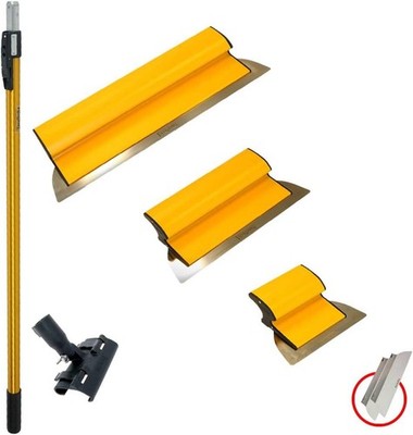 TapeTech 7/12/18 Finishing Knife Kit w/Handle & Replacement Blades