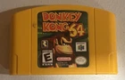 Donkey Kong 64 Nintendo 64 N64 Authentic Yellow Cartridge - Tested & Working
