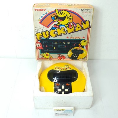 TOMY LSI GAME PUCK MAN Tested Retro Vintage Pacman Handheld LCD