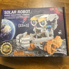 Hot Bee 11-in-1 Solar Robot Toys STEM Projects for Kids Age 13 New