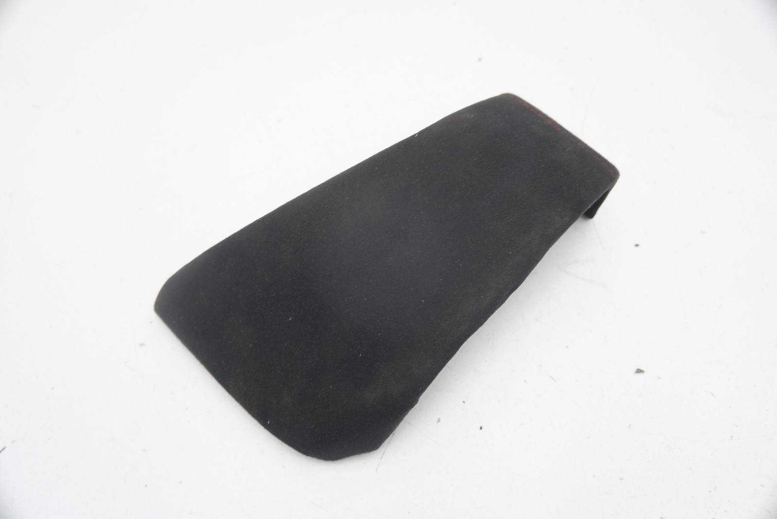 Right Dash Lower End Cover Trim Panel Black Red Stitch Ferrari 458 Challenge
