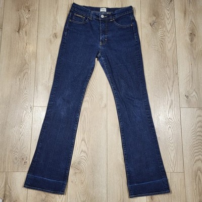 Calvin Klein Jeans W27 L32 Damen - Bootcut Jeans Rohblau High Waist 