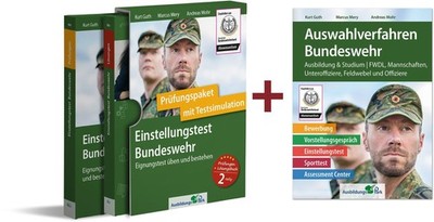 Andreas Mohr Paket - Einstellungstest + Auswahlverfahren Bundeswehr