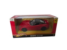 ​Hot Wheels 1:43 Ferrari 599 GTO Red Die-Cast Car - New In Box V8369 X5535