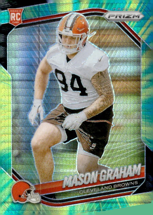 2025 Panini Prizm #354 Mason Graham Hyper #/200