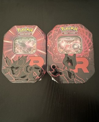Pokémon TCG - 2x Team Rocket Tin / Ewige Rivalen /OVP/NEU