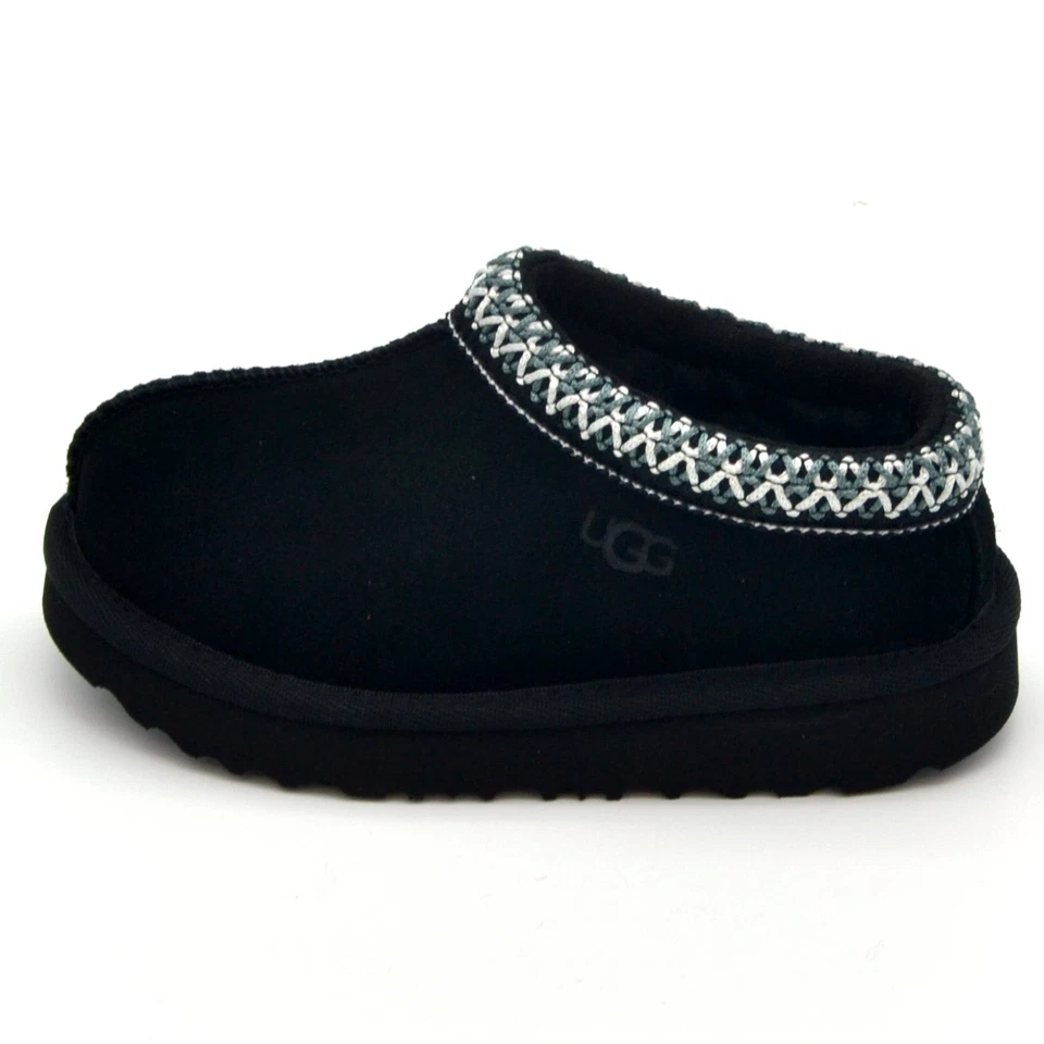 Zueco UGG Tasman Ii para niños pequeños | Negro | 1019066T-BLK | Auténtico Nuevo Foto 2 de 4