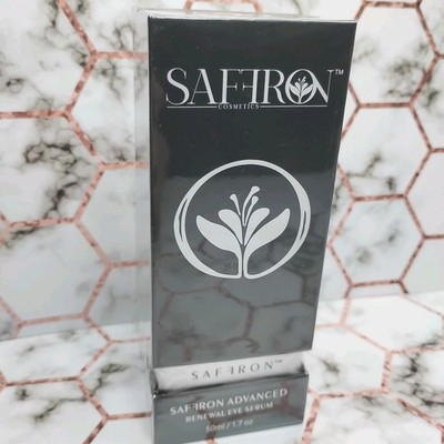 Saffron Cosmetics Advanced Renewal Eye Serum 50ml/1.7oz Brand New Sealed Box