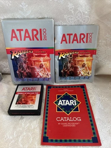 Raiders Of The Lost Ark for Atari 2600 ~Tested and Working