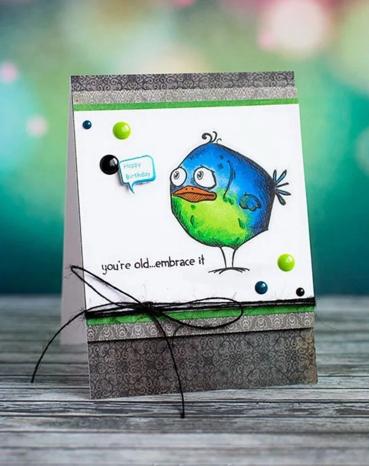 СНЯТЫЙ С ПРОИЗВОДСТВА набор марок Tim Holtz Bird Crazy и штампы для резки рам **читайте** - Изображение 2 из 4