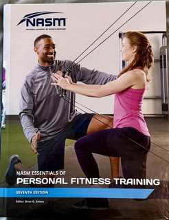 NASM Essentials of Personal Fitness Training 7th Ed Hardcover Textbook