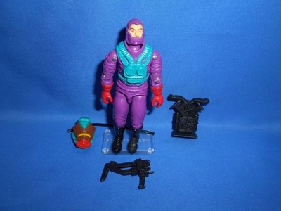 1988 GI JOE ARAH TOXO VIPER LOT HELMET GUN 100% COMPLETE VERY GOOD 0 COLOR WEAR
