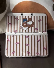 Hello Kitty Kawaii Pink Bows Cute Protective Cover for Nintendo New 3DS shell