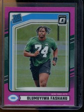 2024 Donruss - Optic Rated Rookies Preview Pink Olumuyiwa Fashanu RC Jets #330