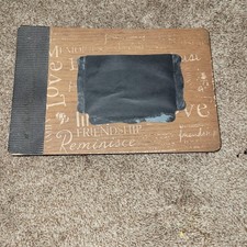 Wooden Scrapbook Album Photo Album Love Book Set, Holds 36 Photos And Memo Read