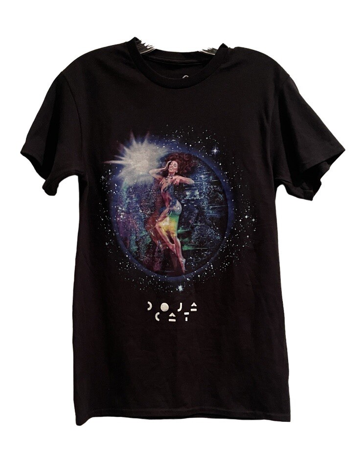Doja Cat 'Lightning Planet Her' (Noir) T-Shirt - NOUVEAU ET