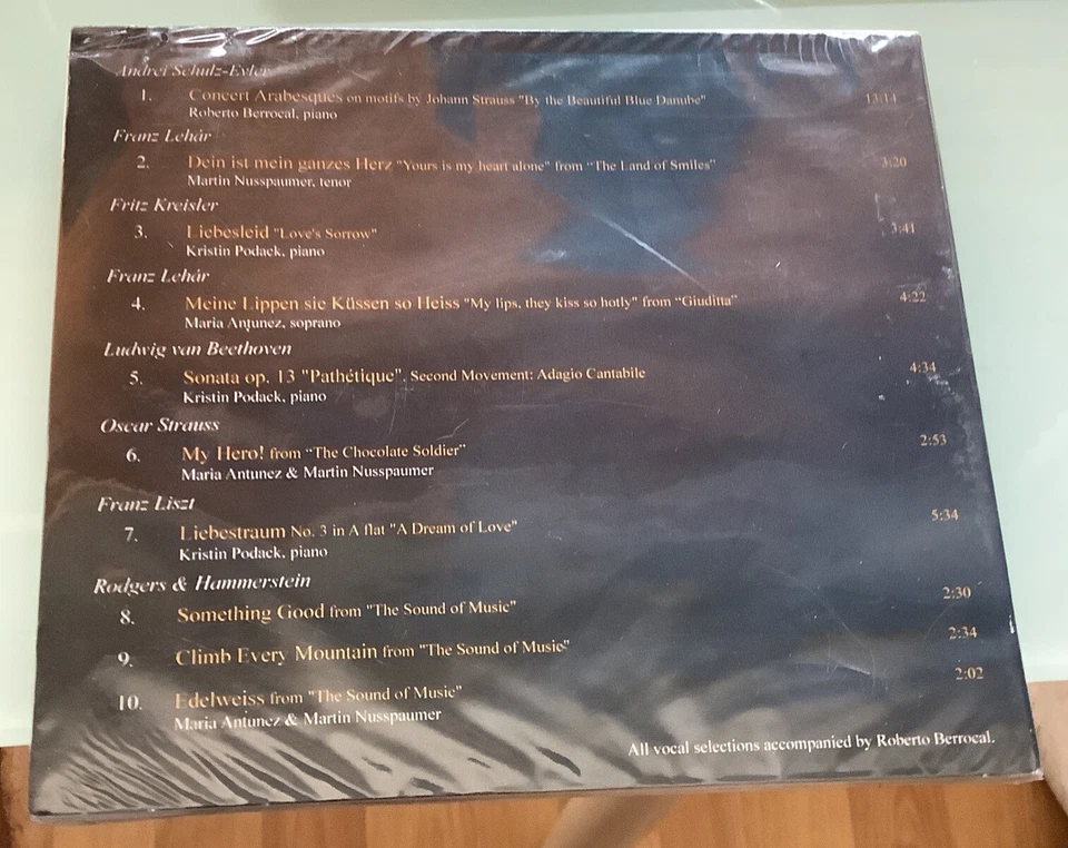 Tales from the Vienna Woods -  CD By Roberto Berrocal (Concert Arabesque) - Image 3 of 4