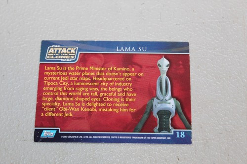2002 Star Wars Attack of the Clones Complete Finish Fill Your Set Set U Pick - Picture 36 of 200