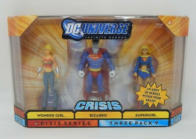 DC Universe Infinite Crisis Heroes 3-Pack Figure Set - (Bizarro / Wonder Girl