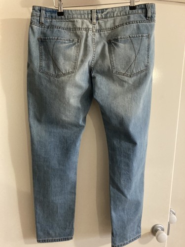 JEANS FRENCH STAR para mujer talla 14 de altura media azul claro pierna recta - Imagen 3 de 10