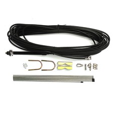 15M Cable Powerful 1/4 Wavelength GP Antenna for 0.5-30W Watt FM Transmitter