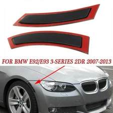 Fit For BMW E92 E93 3-SERIES COUPE/CONVERTIBLE 2007-2013 FRONT BUMPER REFLECTORS
