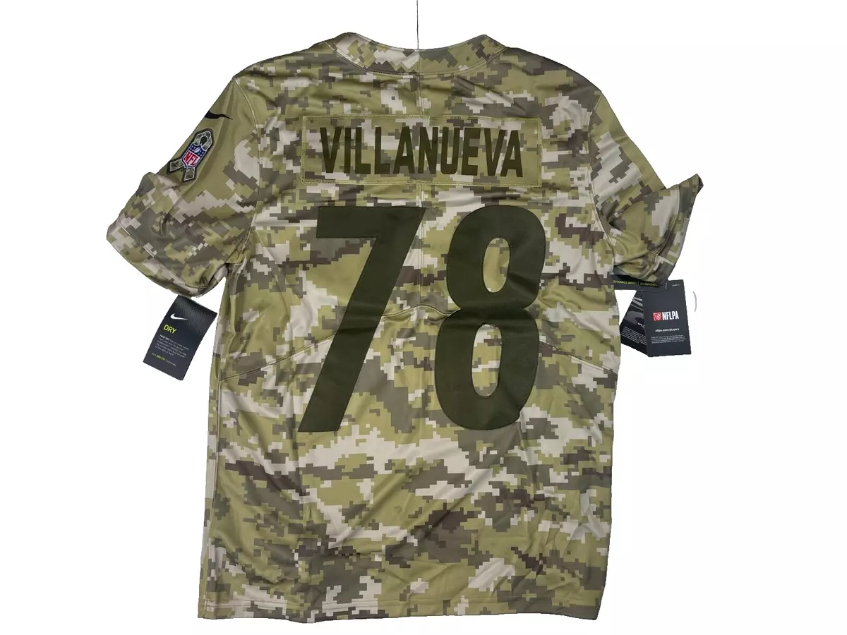 Villanueva salute to sales service jersey