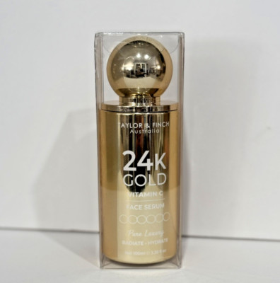 TAYLOR FINCH 24K GOLD Vitamin C Face Serum 3.38 FL OZ