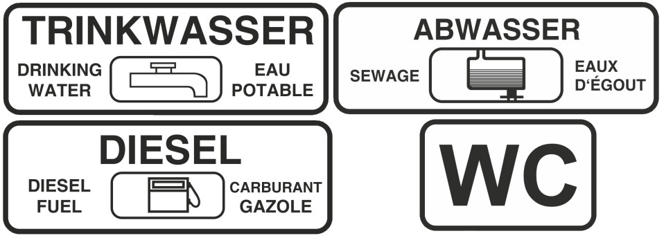 ARYIMYDP 6 Stück Auto Aufkleber - Comic Style Wutmann Design 8x8cm