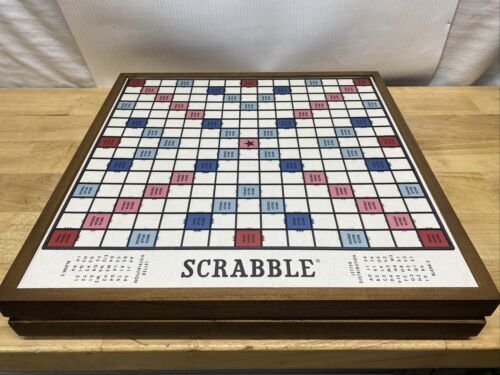 MONOPOLY Scrabble Deluxe Vintage Wood Game Set for sale online | eBay