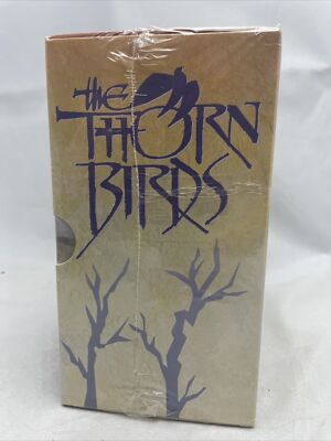 NEW VHS The Thorn Birds Part 1 2 3 4 Complete Volume Box Set 1983