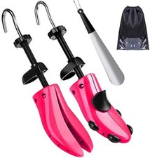 JJDPARTS Shoe Stretcher Pair 4-way Shoe Expander Widener Shoe Tree Extender f...