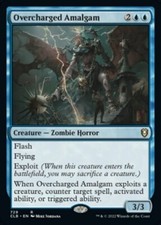 MTG - OVERCHARGED AMALGAM - Battle for Baldur's Gate (R)