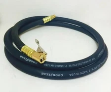 Inflation Hose and Air Chuck Assemby Corghi Tire Changer Machine Rubber 11 Ft