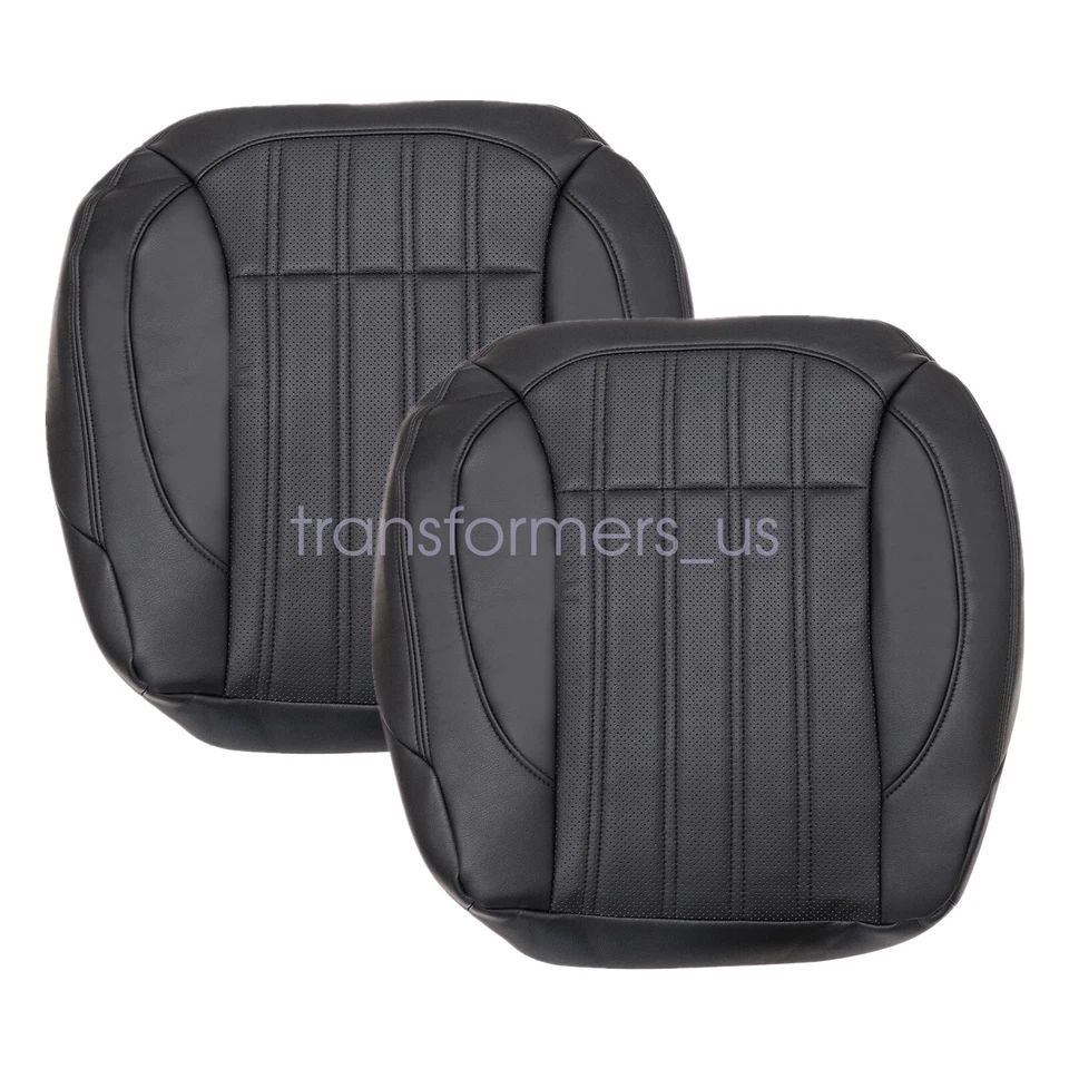 Cubierta de asiento inferior negra para conductor y pasajero Mercedes Benz GL350 GL450 2013-16 Foto 4 de 4