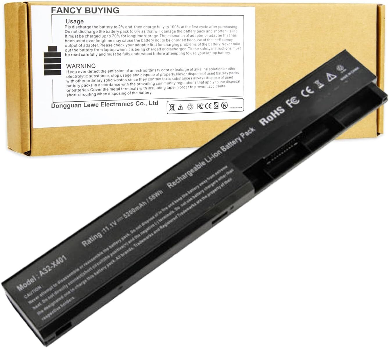 ASUS X501A X301 X401 Series Laptop Battery Replacement-image