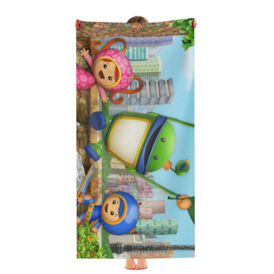 Team Umizoomi Beach Towel Quick Drying Microfiber 30''x60'' Birthday Gift