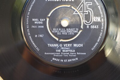 The Scaffold   Thank You Very Much 1967 7  vinyi