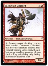 Balduvian Warlord - The List Reprints - Mystery Booster 2 - MTG - NM/M