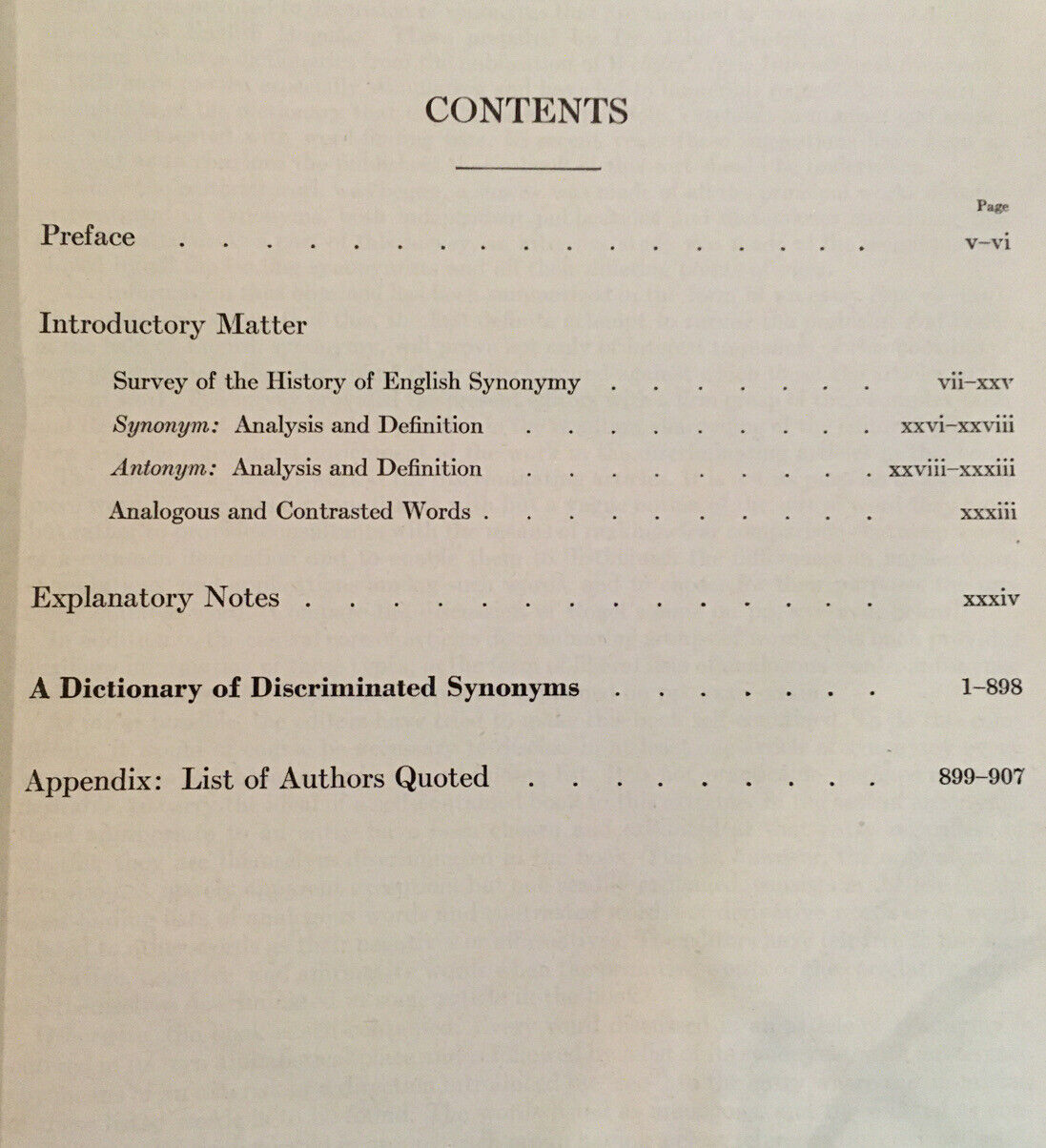 Dennison Synonym Antonym Homonym Dictionary for loose-leaf notebooks 1962