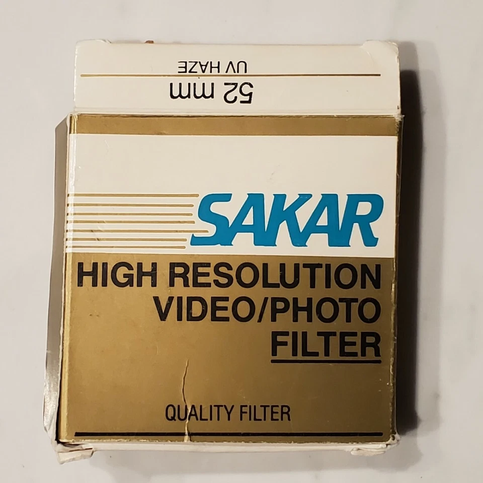 52mm High Resolution Filter - UV Haze - Sakar - Image 4 of 4