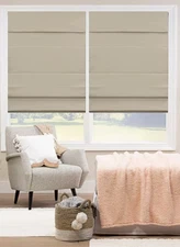 Dover Cordless Room Darkening Roman Shades