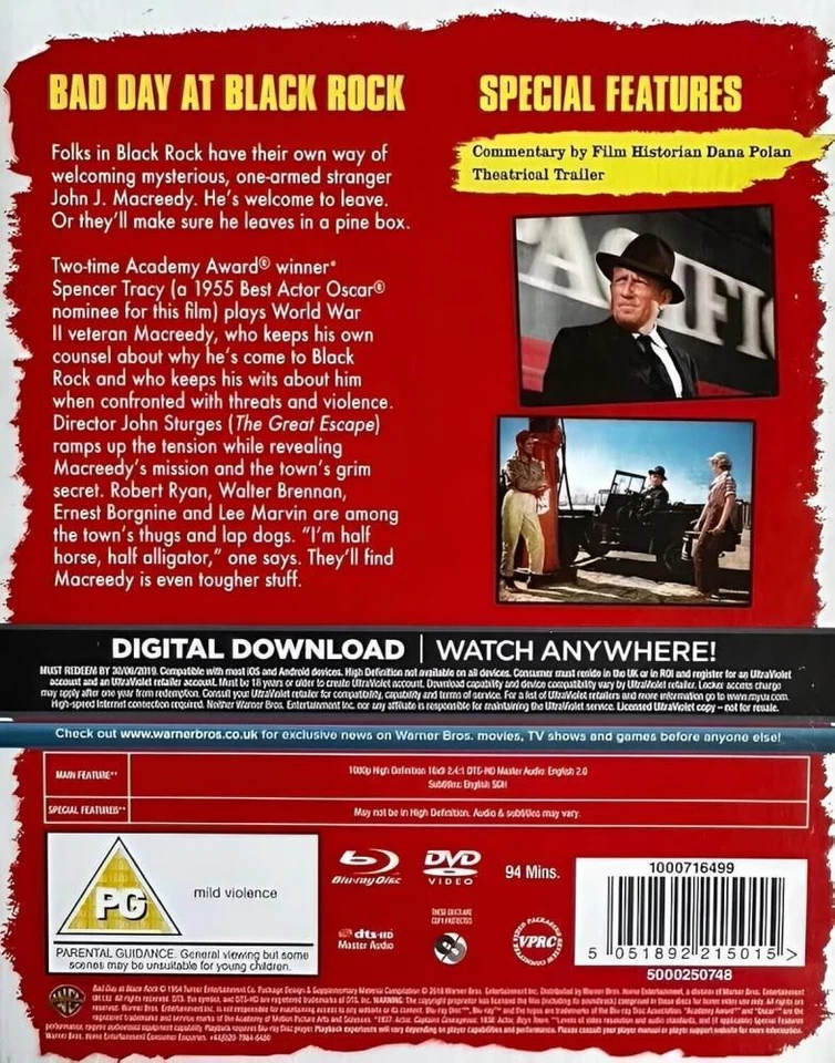 Bad Day at Black Rock various 2018 New DVD Top-quality Free UK shipping - Image 2 of 4